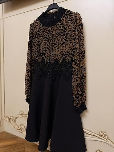 Şəxsi əşyalar: Leopar naxışlı qadın donu - Üst hissə: qara-qəhvəyi leopar printli — 2