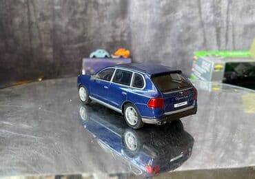теннисный стол: Коллекционная модель Porsche Cayenne S 4.5 type 955 blue 2002 — 10