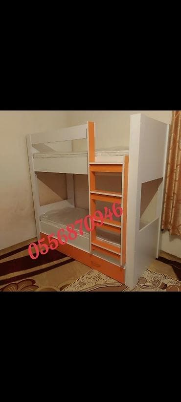 Oğlan və qız üçün, Yeni, Çarpayı, Matras ilə, Siyirməli, Laminat