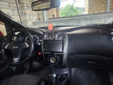 rustavi masin bazari: 1.2 turbo matorTünd qırmızı rəngdə Nissan Note Hetçbek avtomobili, həm — 3