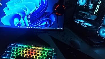 pc setup: Güçlü oyun və iş stansiyası – tam stolüstü PC seti Prosessor: AMD — 2
