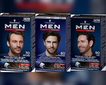 Schwarzkopf Men Perfect – kişilər üçün saç rəngləmə jeli - Məhsul