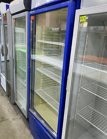 Vitrin tipli soyuducu şkaf - Şüşə ön qapı: məhsulların aydın