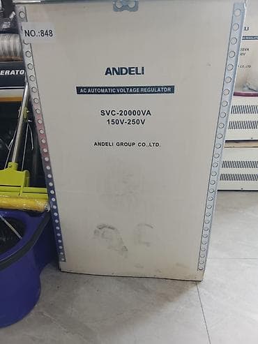 ANDELI AC Automatic Voltage Regulator – SVC seriyası Mövcud modellər — 3