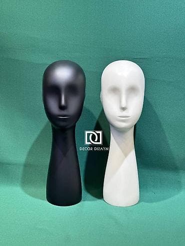 https:promo.bizon.az: Baş maniken / Bas manken Maniken Manken Maneken Reng:ag,qara Material — 2