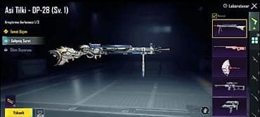 dəri boyası: PUBG Mobile oyun hesabı - Platforma: PUBG Mobile - Səviyyə və valyuta — 8