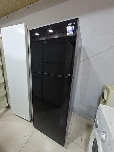 2 qapılı Hitachi Soyuducu Satılır, rəng - Qara