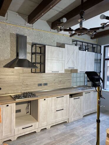 кухонная мебель на заказ в баку цены: Кухонный гарнитур на заказ, Самозакрывающие петли, МДФ, Есть кредит, Бесплатная доставка, Платная доставка, Самовывоз — 1