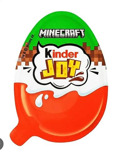 şakaladlar: Kinder Joy – Minecraft temalı xüsusi buraxılış - Brend: Kinder - — 1