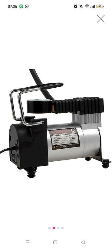 Ağır iş üçün portativ hava kompressoru – DC 12V Xüsusiyyətlər: - — 3