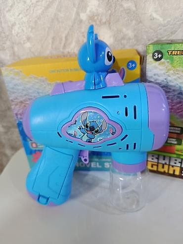 çoxlu oyun: Məhsul: Uşaq üçün elektrikli Bubble Gun (köpük tapançası) — 4