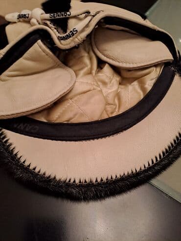 детские шерстяные шапки: Dəri papaq — 3