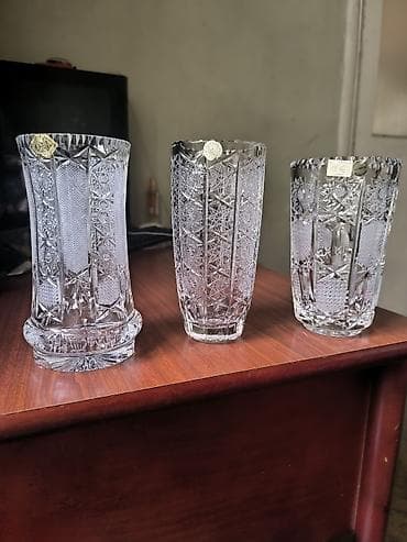 Vazalar: Vaza dəsti, Xrustal — 1