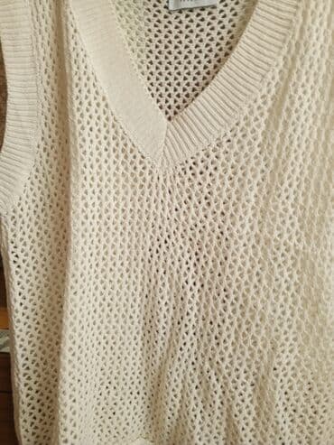 ağ sarucka: Jilet, One size, rəng - Ağ — 3