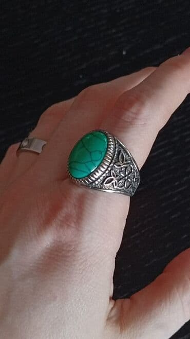 əqiq uzuk: Kişi üzüyü 15man — 1