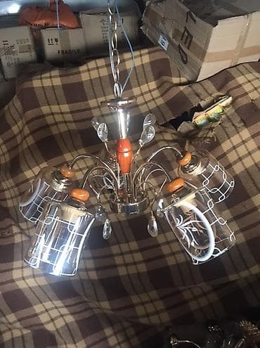 Tekstil: Çılçıraq, 5 lampa — 7