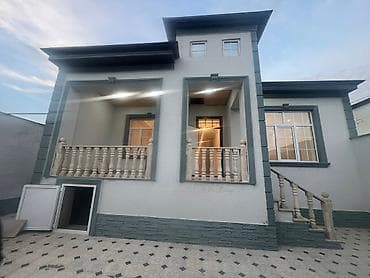 evleri: Satılır: həyət evi - Ümumi təsvir: Aşağı mərtəbədə 4 otaq hündür — 1