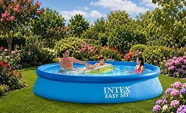 hovuz: Elektron Nasos Hediyye. Intex 3.66 × 0.76 m şişmə hovuz 🌊 Yay — 1
