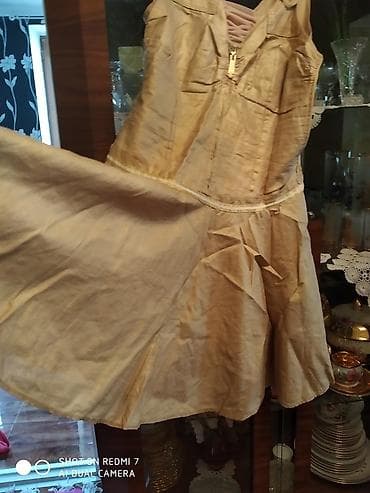 kredıtle qızıl: Gizia платье-сарафан gizia солнце клёш цвет золотой с эффектным — 7