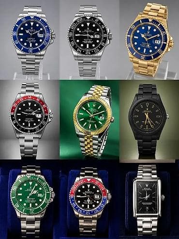 qol saat: Kişi Qol Saatları Kolleksiyası – geniş model seçimi Rolex, Tissot — 1