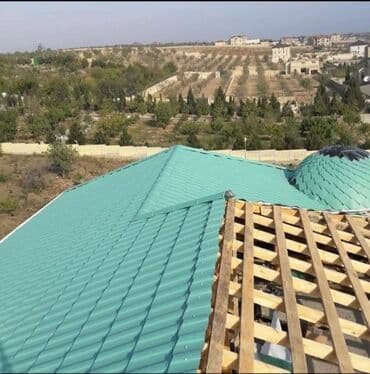 Установка спутниковых антенн: Metal dam örtüklərinin hazırlanması və quraşdırılması xidməti - — 4