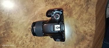 canon obyektiv: Canon EOS 600D DSLR + Canon EF‑S 18‑55mm f/3.5‑5.6 III dəst - 18 MP — 3