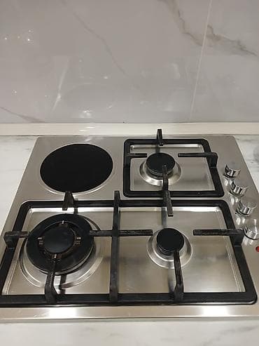 efba soba: Qaz plitəsi Stolüstü, 4 gözlü, İşlənmiş — 2