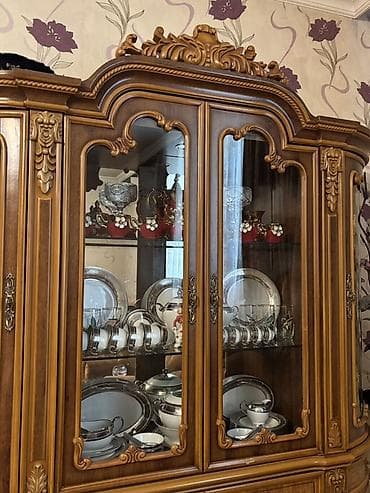 hamam şkafi: Real aliciya endirim olunacaq Klassik üslubda vitrin-bufet - — 5