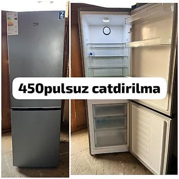 Elektronika: Beko ikiqapılı soyuducu - Rəng: inox/metallik boz - Üst hissə – — 1