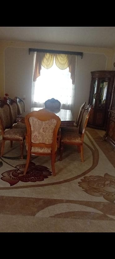 Qonaq otağı üçün, Açılmayan, 6 stul