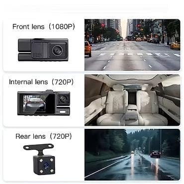 2026 “New Style” avtomobil DVR – 2 kameralı Full HD videoregistrator — 2