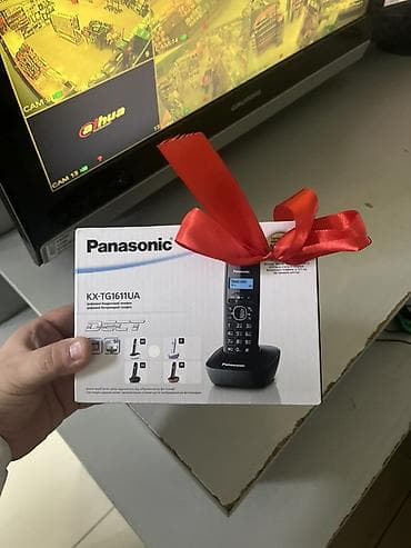 simsiz adapter: Panasonic KX-TG1611UA simsiz DECT ev/ofis telefonu Xüsusiyyətlər: - — 1