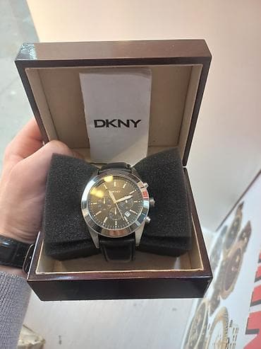 baki saati: Qol saatı, DKNY, rəng - Qara — 1