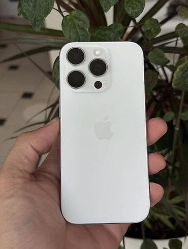 pro h26 white qiymeti: IPhone 16 Pro, 256 GB, Ağ — 1