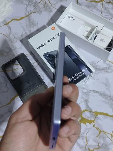 honor 20 lite: Redmi Note 14S, 256 GB, rəng - Bənövşəyi, Sənədlərlə — 5