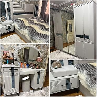 maşın kravat: Yataq dəsti satılır. Tərkibi: - 160×200 sm ölçüdə çarpayı (matras — 1
