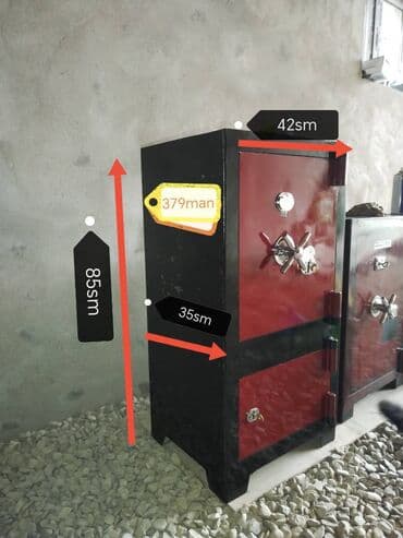 dəmir seyflər: Seyf Türk zavod malı. Seyf İçi qumlu. !!! Yanğına qarşı zəmanətli — 10