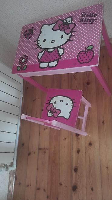 bağ stollari: Qız üçün, Siyirməli, Yazı masası, Stullar ilə — 1