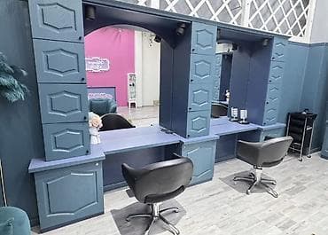 onluk: Gözəllik salonu üçün peşəkar iş masaları və güzgü stansiyaları - — 2