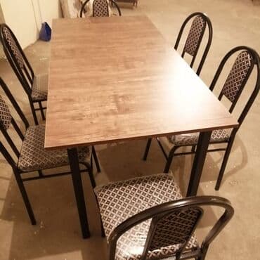 miz ustul: Mətbəx üçün, Yeni, Qatlanmayan, Stul — 30