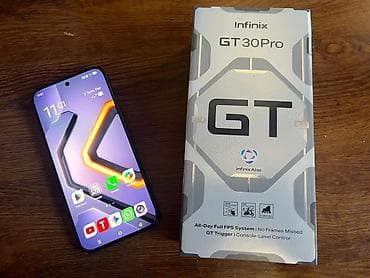 iphone 7 plus 2 el: Infinix GT 20 Pro, 256 GB, rəng - Gümüşü, Face ID — 2