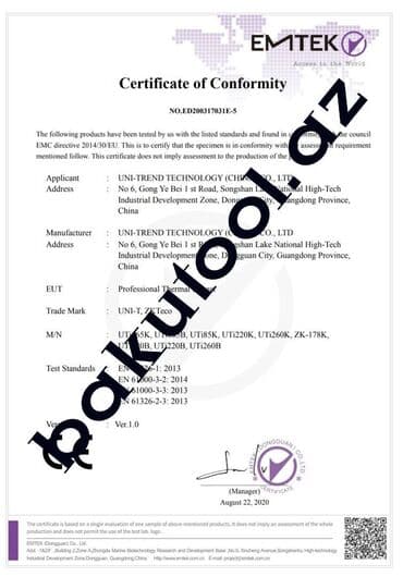 sekiller cekmek: Teplovizor MODEL UNI-T UTI 260B PRO Infraqırmızı termal peşəkar — 9