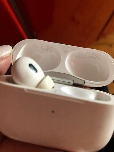 İşlənmiş Simsiz (Bluetooth) Qulaqcıqlar, Apple, rəng - Ağ