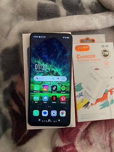 Infinix Smart 8, 64 GB, rəng - Yaşıl, Face ID lalafo.az -da Infinix Smart 8, 64 GB, rəng - Yaşıl, Face ID