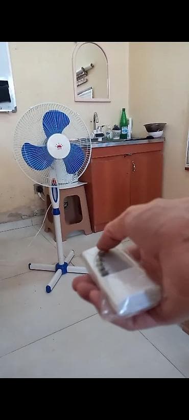 baş fanari: Ventilyator Yeni, Döşəməüstü, Pərli, Kredit yoxdur, Pulsuz çatdırılma — 1