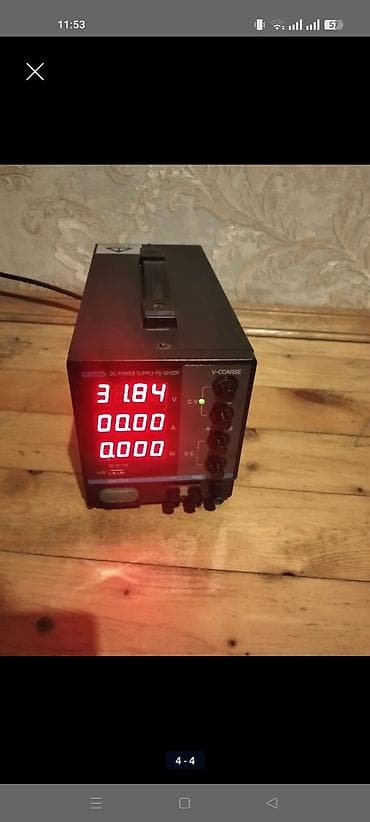 Laboratoriya tipli tənzimlənən DC enerji mənbəyi – DR.meter PS-3010DF lalafo.az -da Laboratoriya tipli tənzimlənən DC enerji mənbəyi – DR.meter PS-3010DF