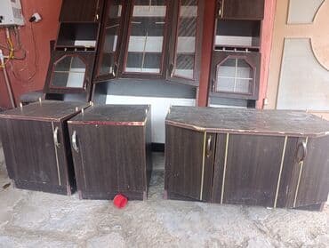 шпон для мебели: Mətbəx mebel dəsti - Üst və alt hissələrdən ibarət modul mətbəx dəsti — 2