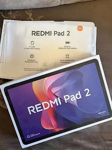 Новый Xiaomi Pad 2, 11", 256 ГБ, Самовывоз, Доставка в районы, Платная доставка at lalafo.az Новый Xiaomi Pad 2, 11", 256 ГБ, Самовывоз, Доставка в районы, Платная доставка