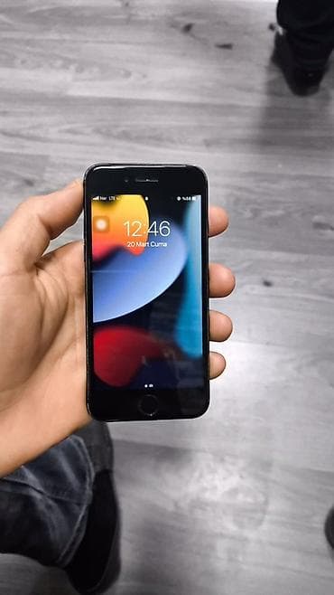 ayfon saat seria 9: IPhone 7, 256 GB, Qara, Barmaq izi — 1