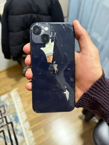 HTC: IPhone 13, 128 GB, Mavi, Qırıq — 3